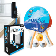 Gewo セット 1x バットセット ダブルファン + 1x ネット フレックス