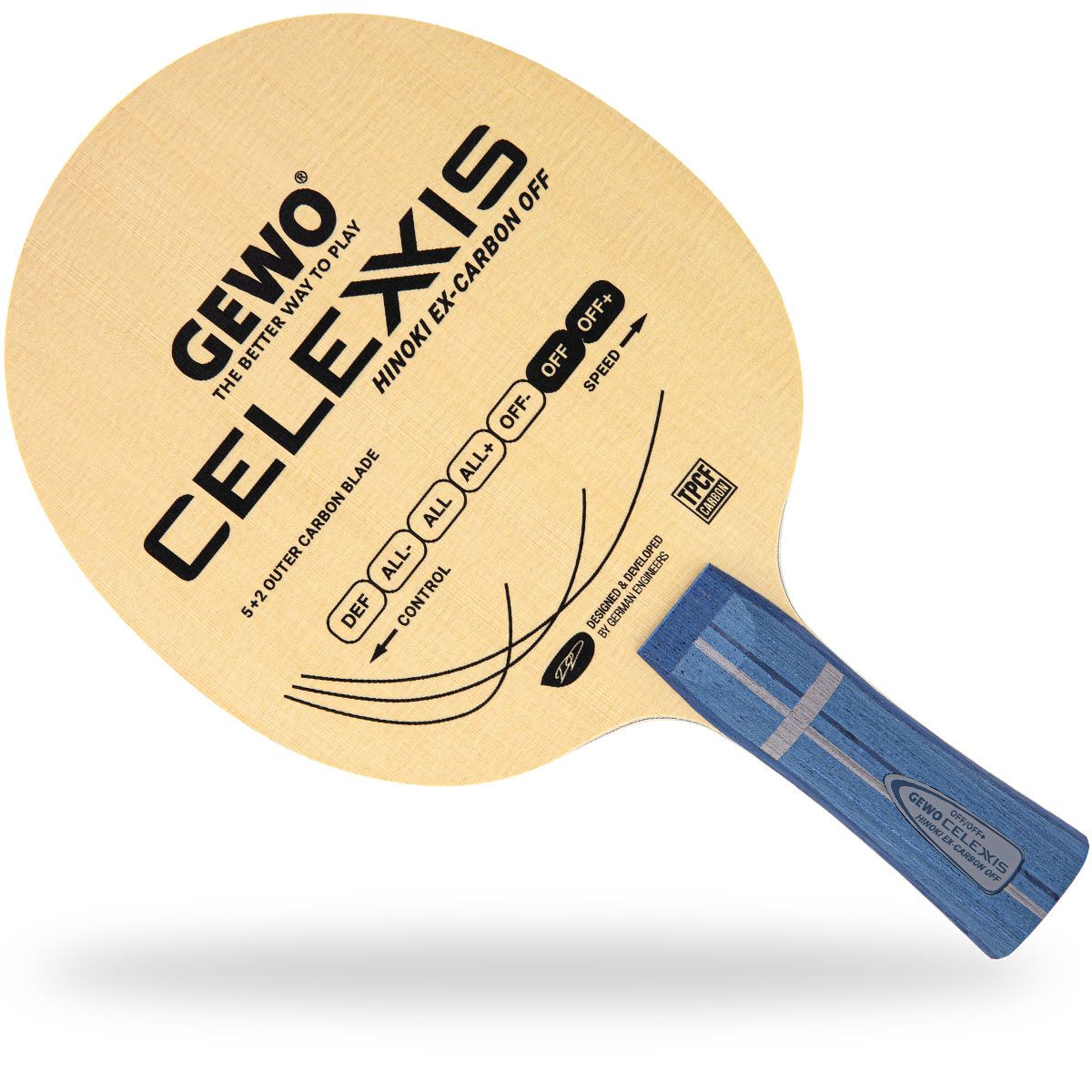 Gewo Celexxis ヒノキ Ex-カーボン 攻撃用