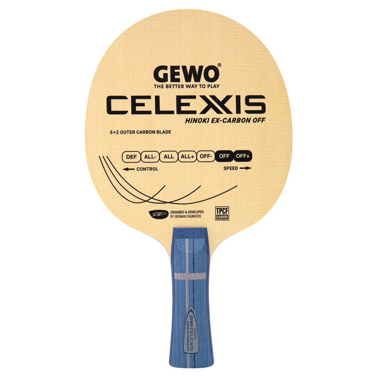 Gewo Celexxis ヒノキ Ex-カーボン 攻撃用