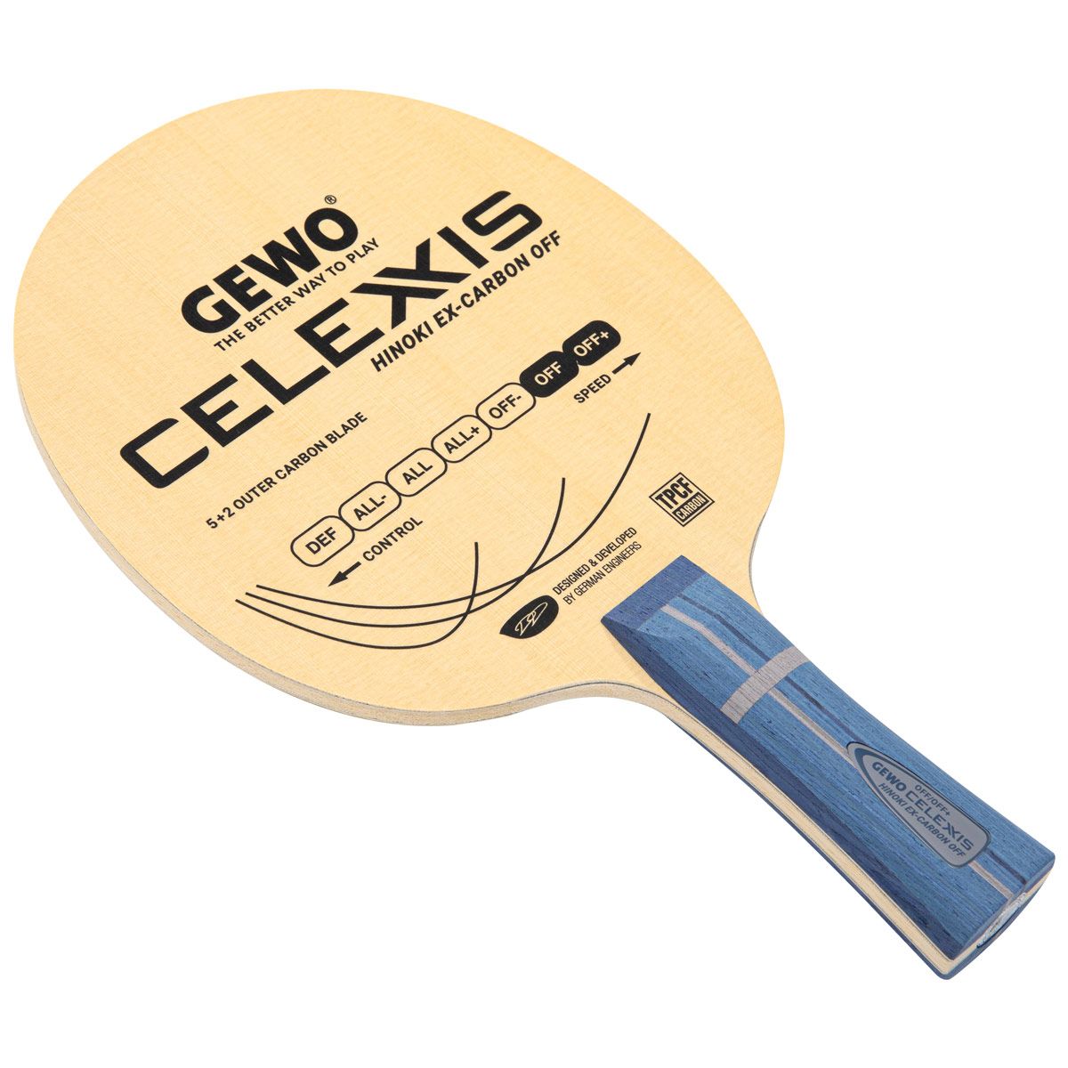 Gewo Celexxis ヒノキ Ex-カーボン 攻撃用