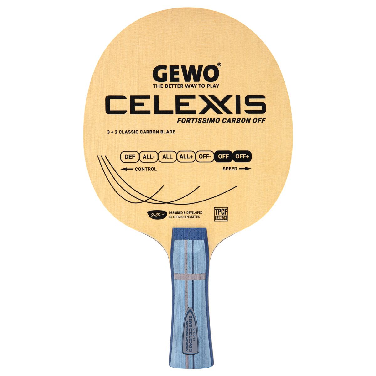 Gewo Celexxis フォルティッシモ カーボン 攻撃用
