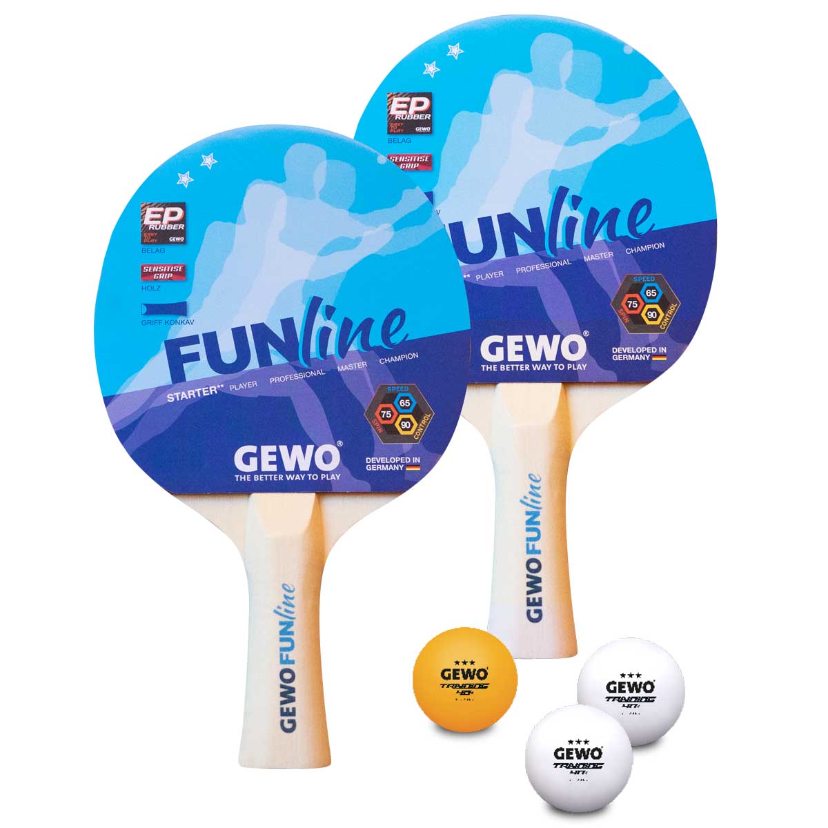 Gewo バットセット ダブルファン