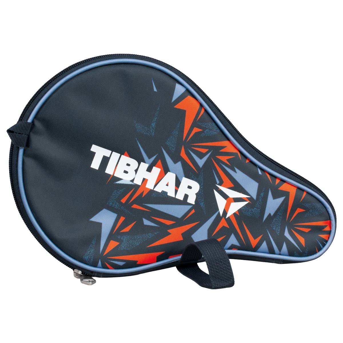 Tibhar カバー Spectra ラウンド ボール収納付き ネイビー/オレンジ