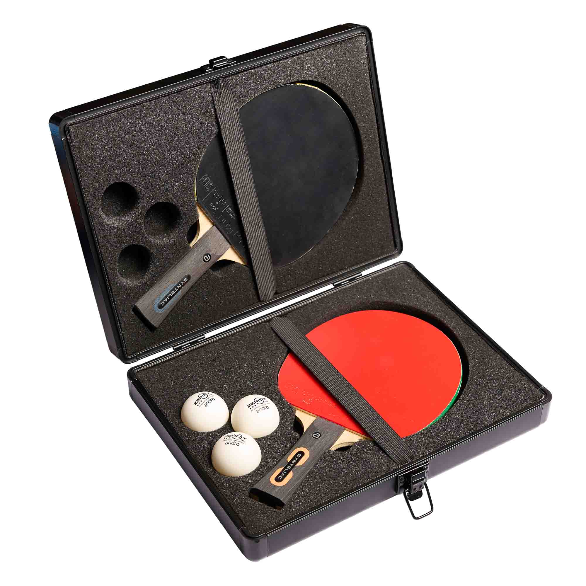 Andro アルミ ダブルケース ブラックスター