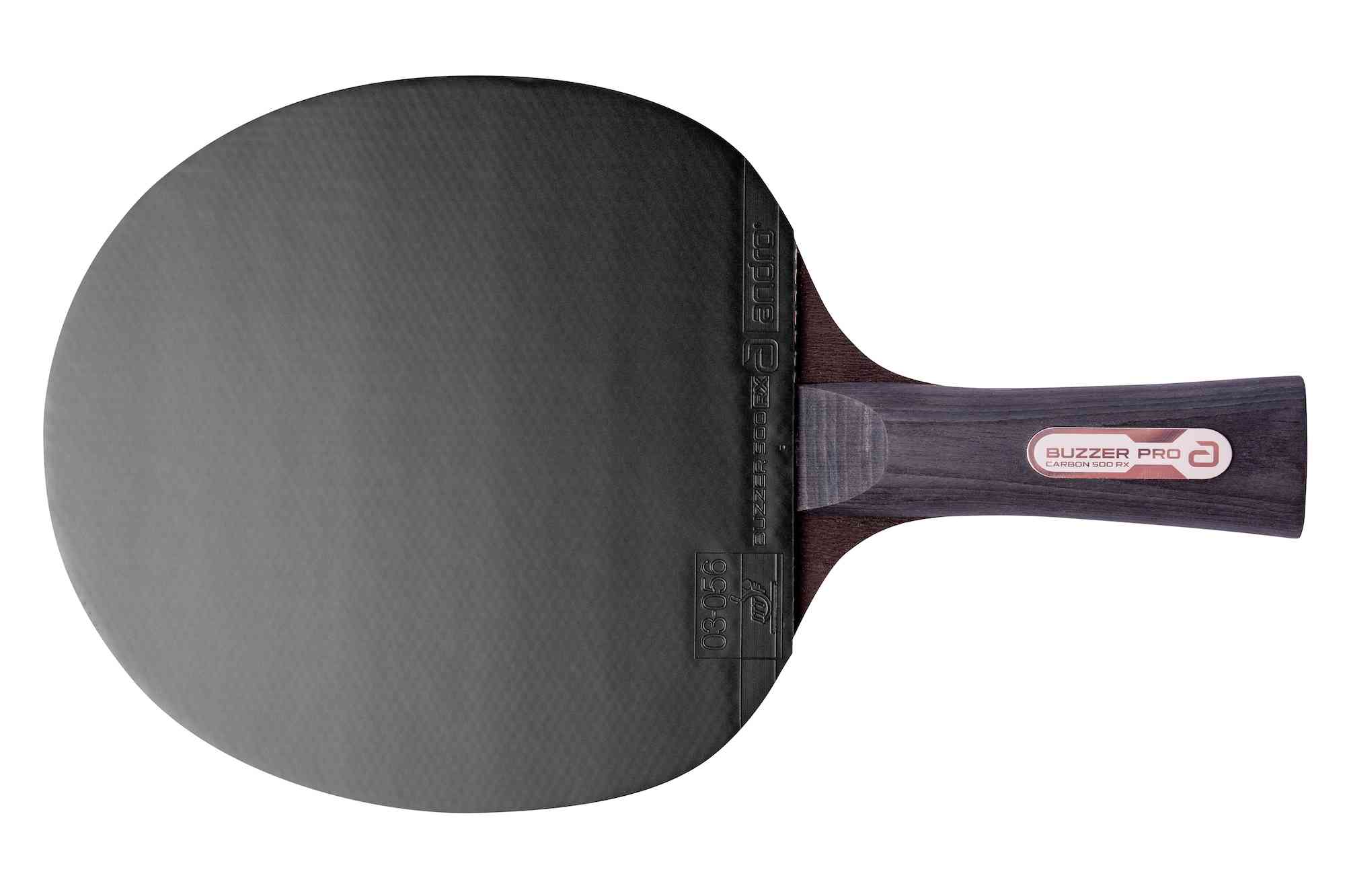 Andro バットセット バザー プロ カーボン 500 RX ブラック/レッド コンケーブ