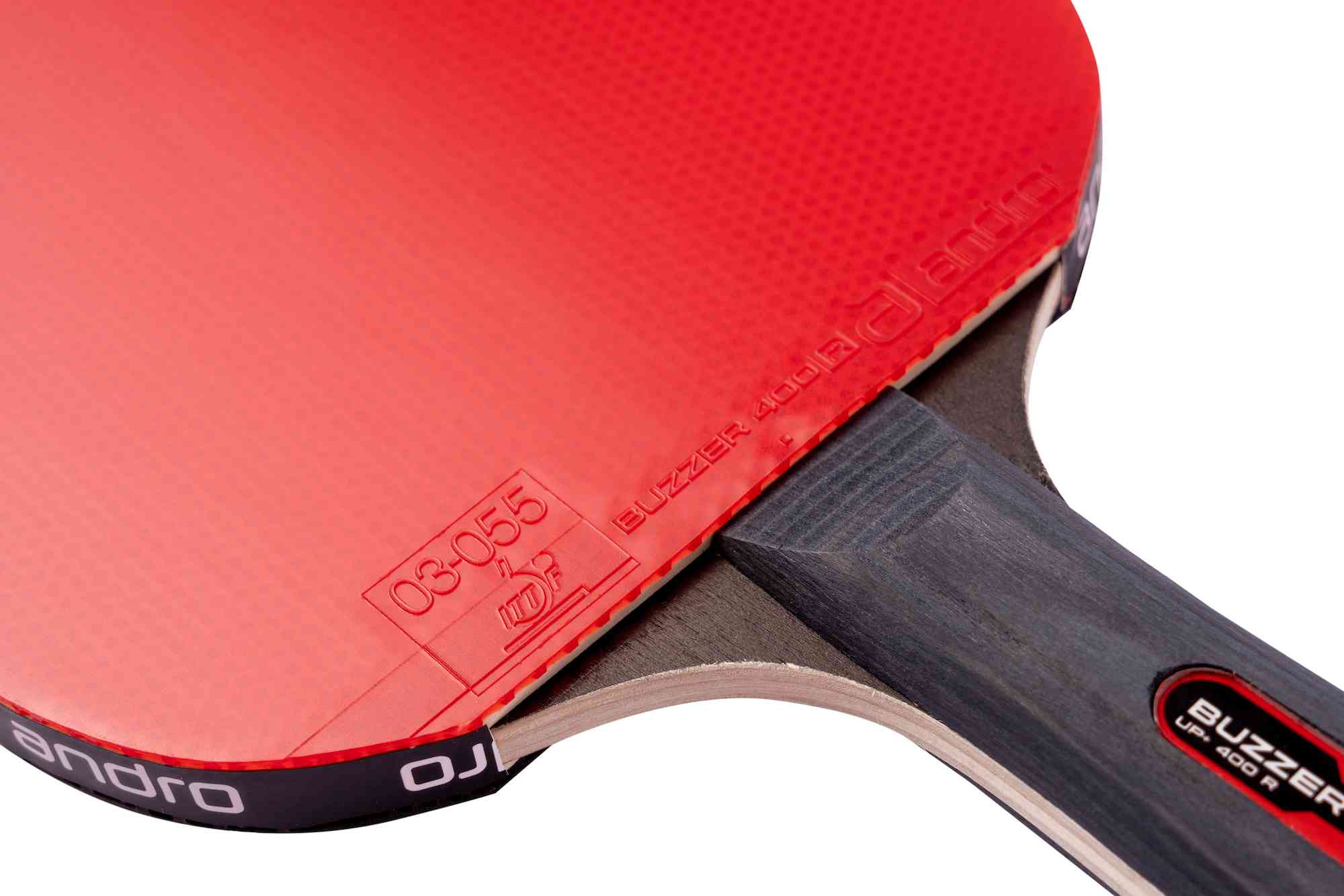 Andro バットセット バザーアップ 400 R ブラック/レッド コンケーブ