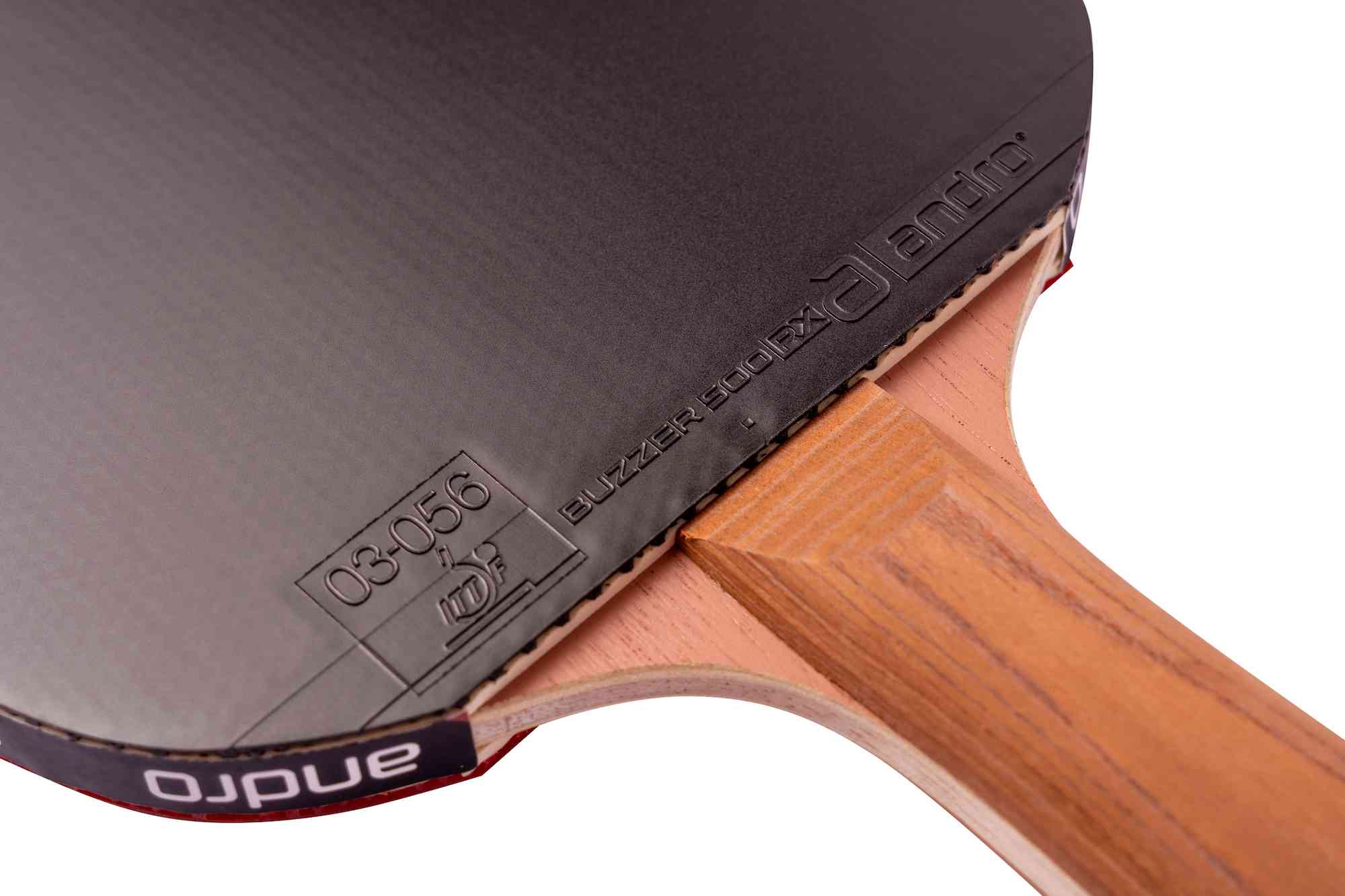 Andro バットセット バザー プロ 500 RX ブラック/レッド コンケーブ