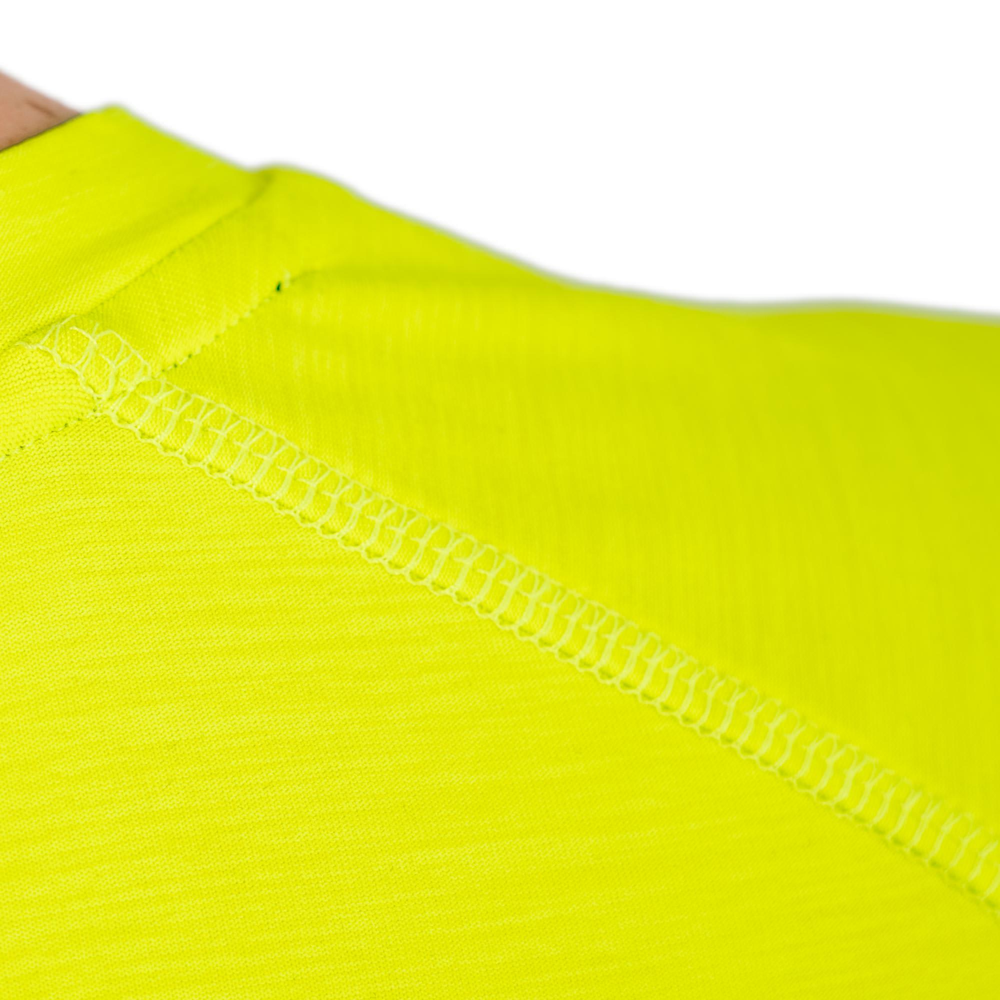 Andro シャツ Melange Alpha ネオンイエロー