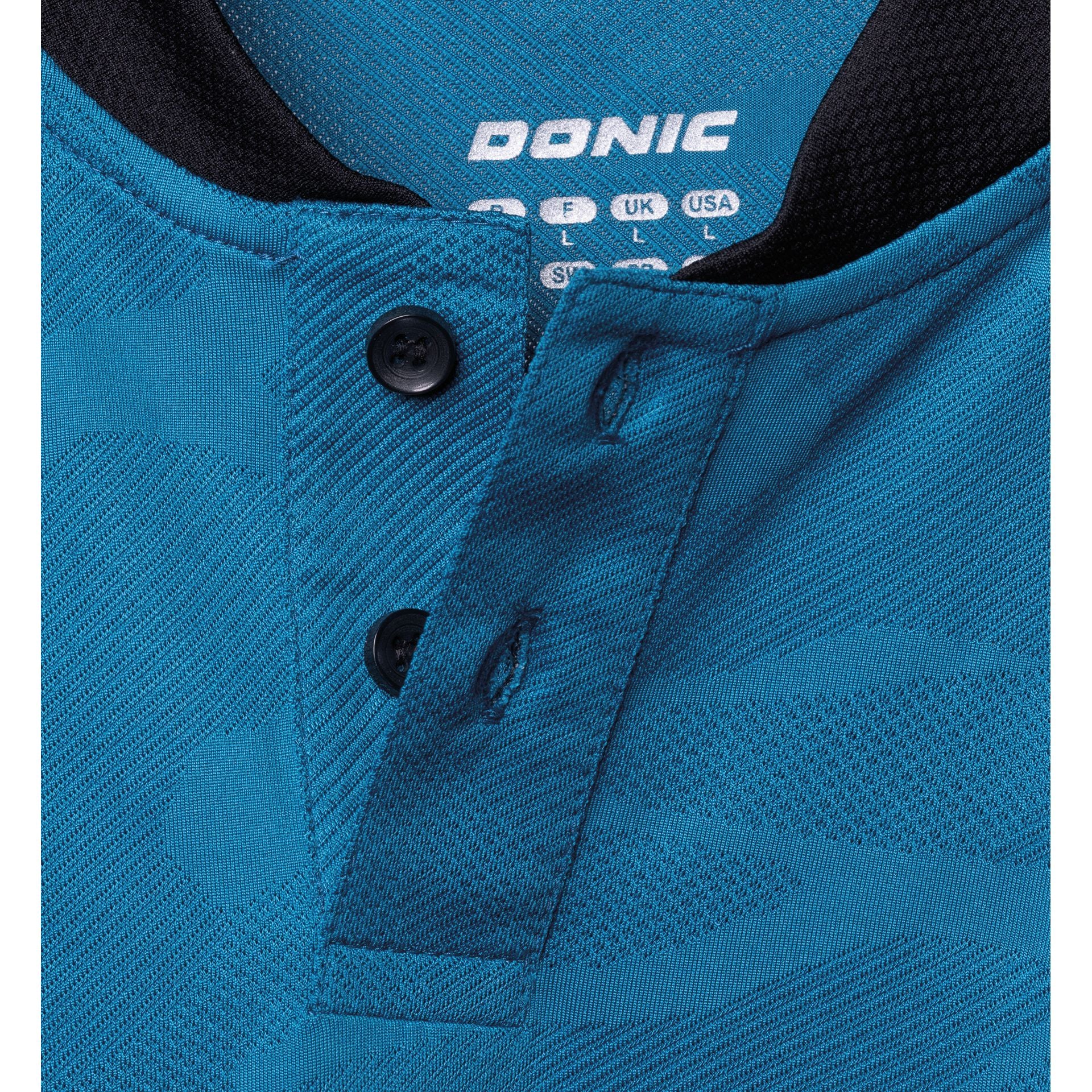 Donic シャツ Neva ブラック