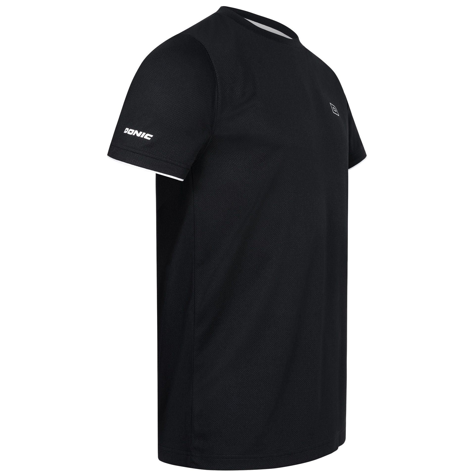 Donic Tシャツ ブラックシリーズ ブラック
