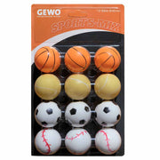Gewo ボール スポーツミックス 12個入り カラーミックス