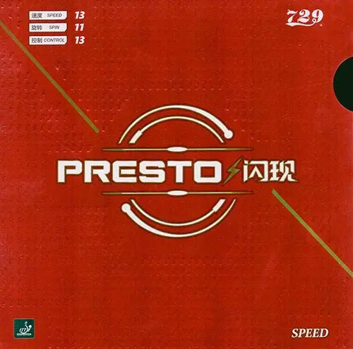 Friendship 729 Presto Speed 42 Friendship SE - tabletennisstore.eu