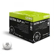 Gewo Balls Ultra SLP 40+*** (72) white Gewo SE - tabletennisstore.eu