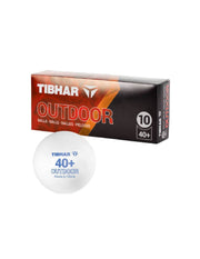 Tibhar アウトドア ボール 40+ ホワイト